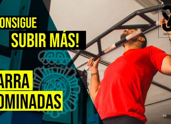 Depresión escapular dominadas