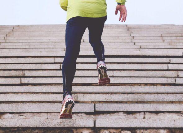 Pliometría en escaleras