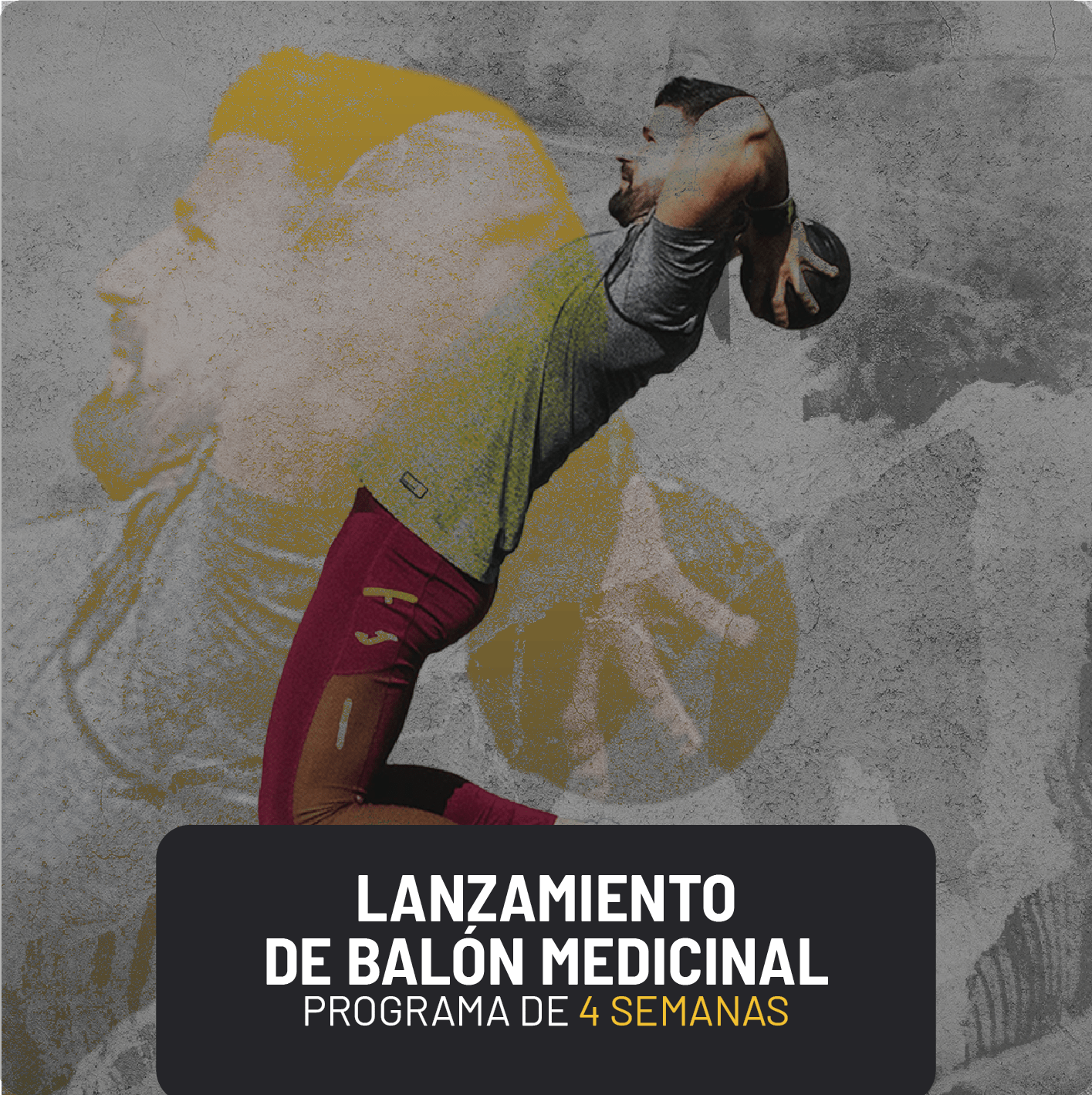 Entrenamiento de Lanzamiento balón medicinal: 4 semanas